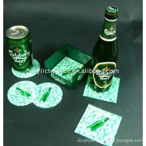 wine coaster acrylic